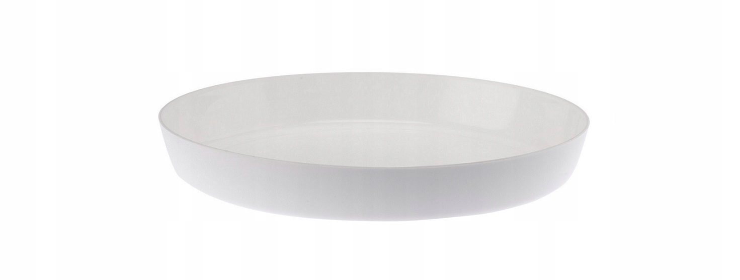 

Podstawka pod doniczkę Aga 14,5 cm biała połysk