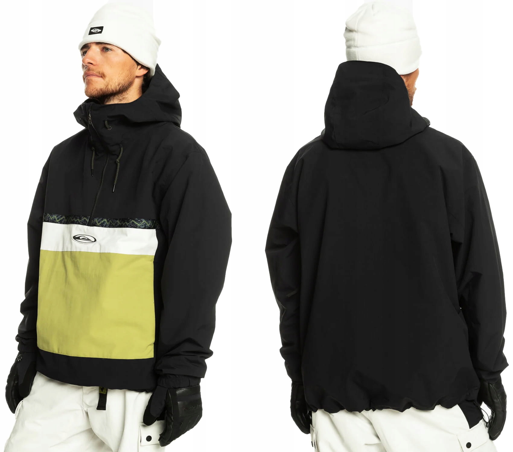 Quiksilver Kurtka narciarska męska Wodoodporna lekko Ocieplana snowboardowa