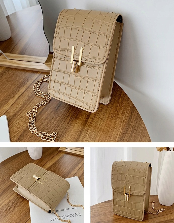 Torebka łańcuch Kopertówka Listonoszka na telefon Wielkość mała (nie mieszcząca A4)