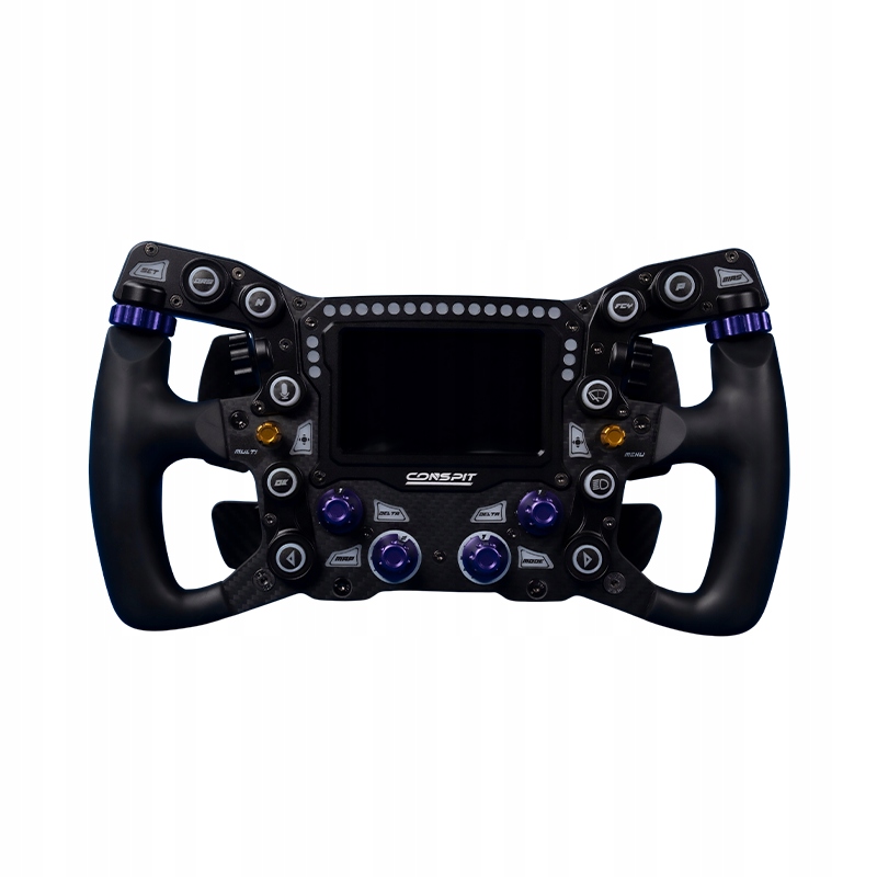 Conspit Max 01 – kierownica z włóknem węglowym Styl i precyzja F1