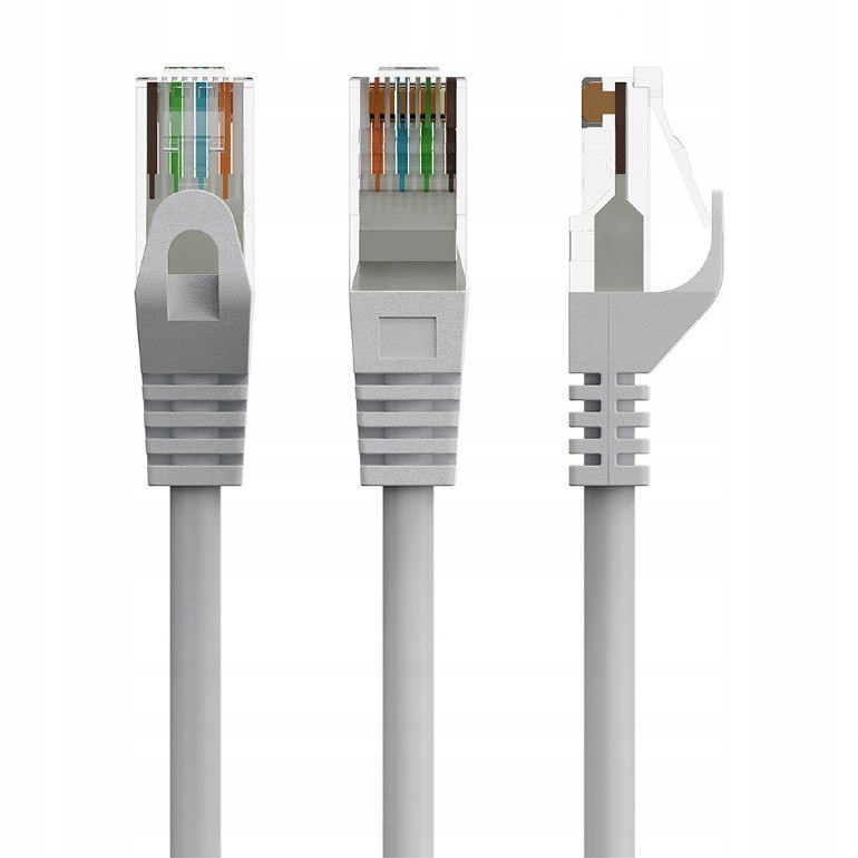 Gembird Patch cord kat.6 miedź Utp 0.5m szary