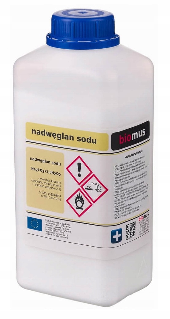 

Nadwęglan Sodu do prania Czyszczenie 1kg Biomus