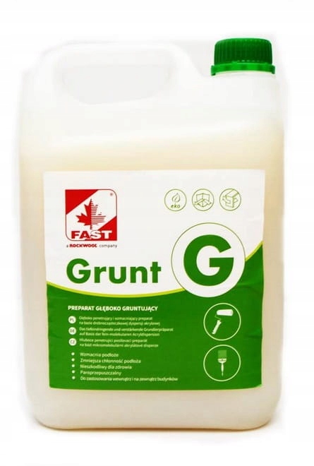 

Fast Grunt G Głęboko Penetrujący 5L