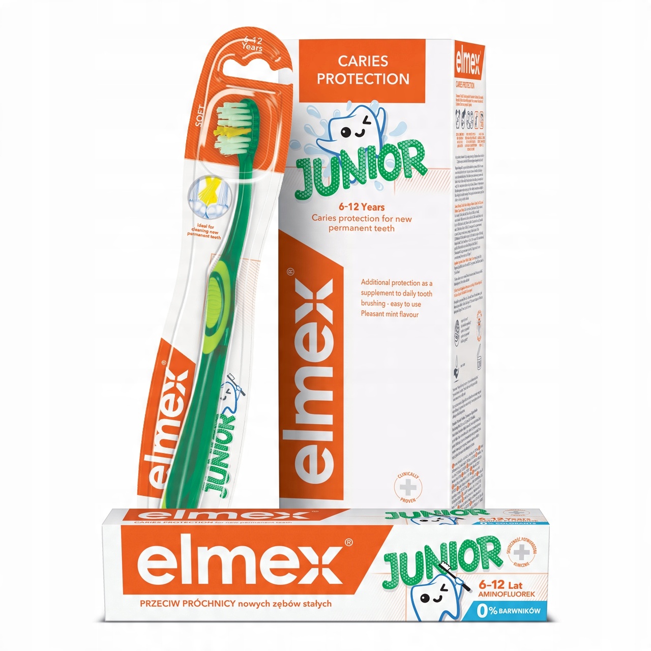 

elmex Junior Przeciw próchnicy dla dzieci Zestaw