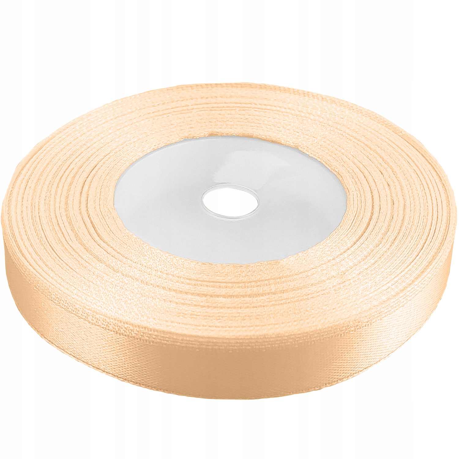 

Wstążki wstążka tasiemka satynowa krem 12mm 32mb