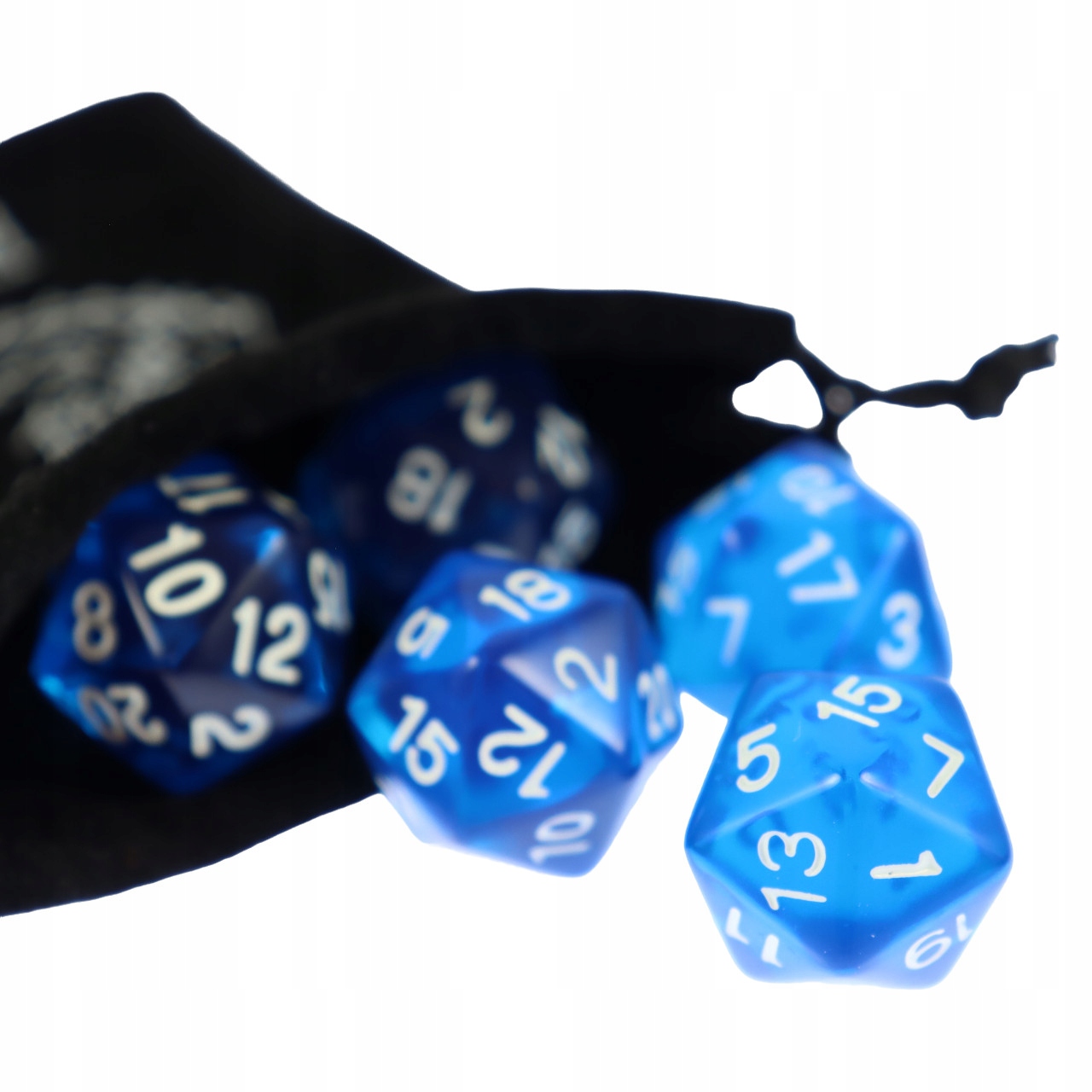 ZESTAW 2 KOSTEK RPG OCZY NIMFY KOŚĆ K20 Liczba ścian 20