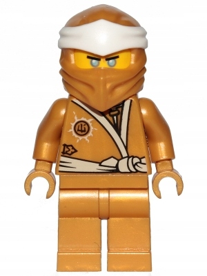 Lego 40374 samotná figurka njo589 Legacy Golden Zlatý Ninja Zane njo0589 Nový