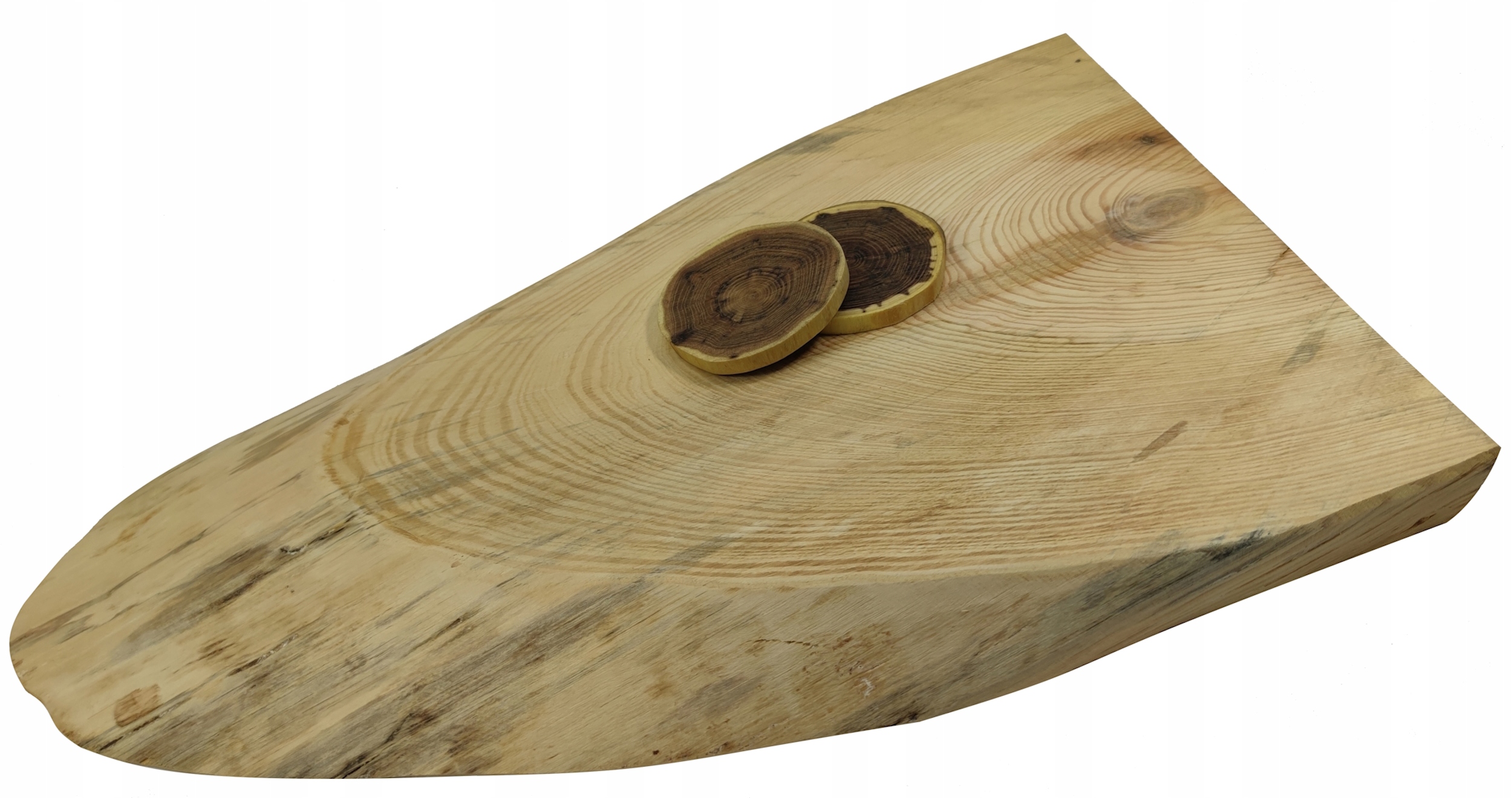 Dřevěný plát na konferenční stolek Borovice plátek borovice 56 cm č. 105102