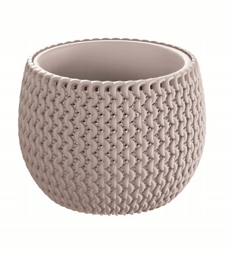 

Doniczka ażurowa Splofy Bowl DKSP180 mocca