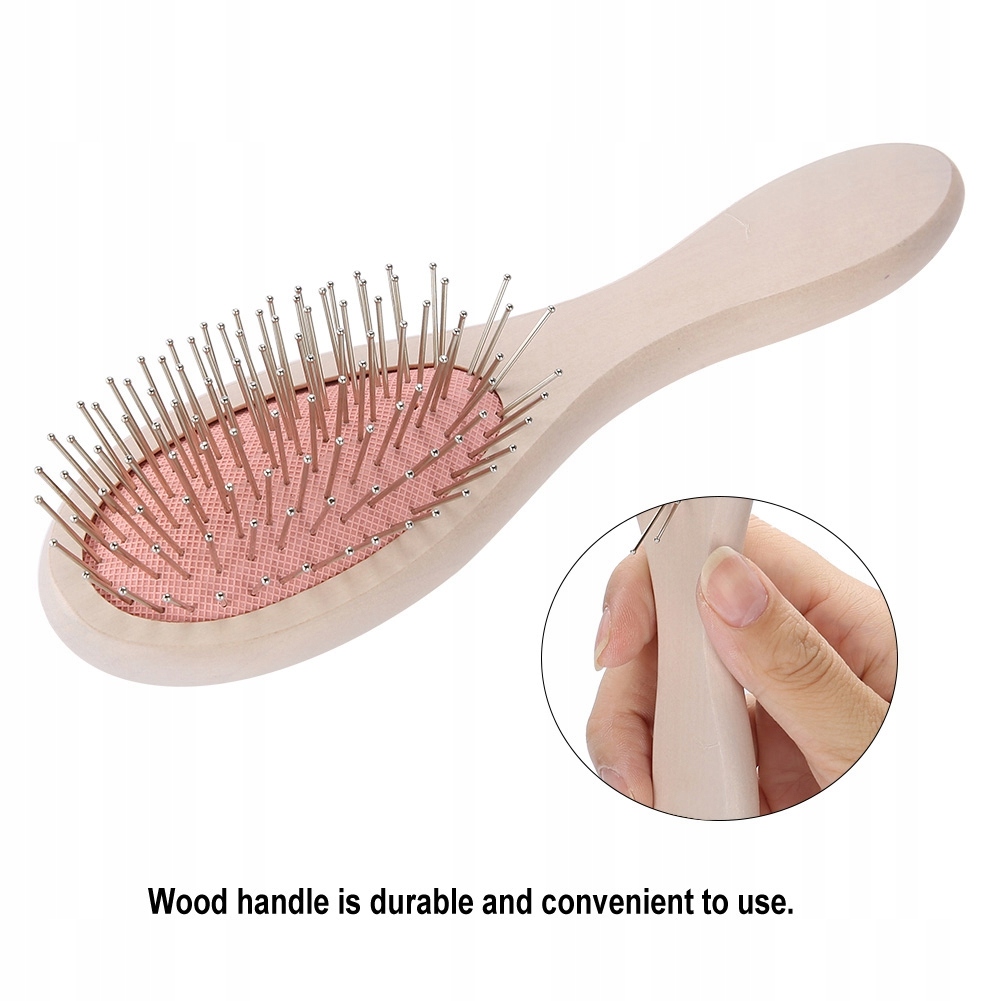 SZCZOTKA DO WŁOSÓW ROZCZESYWANIE MASAŻ Marka bez marki