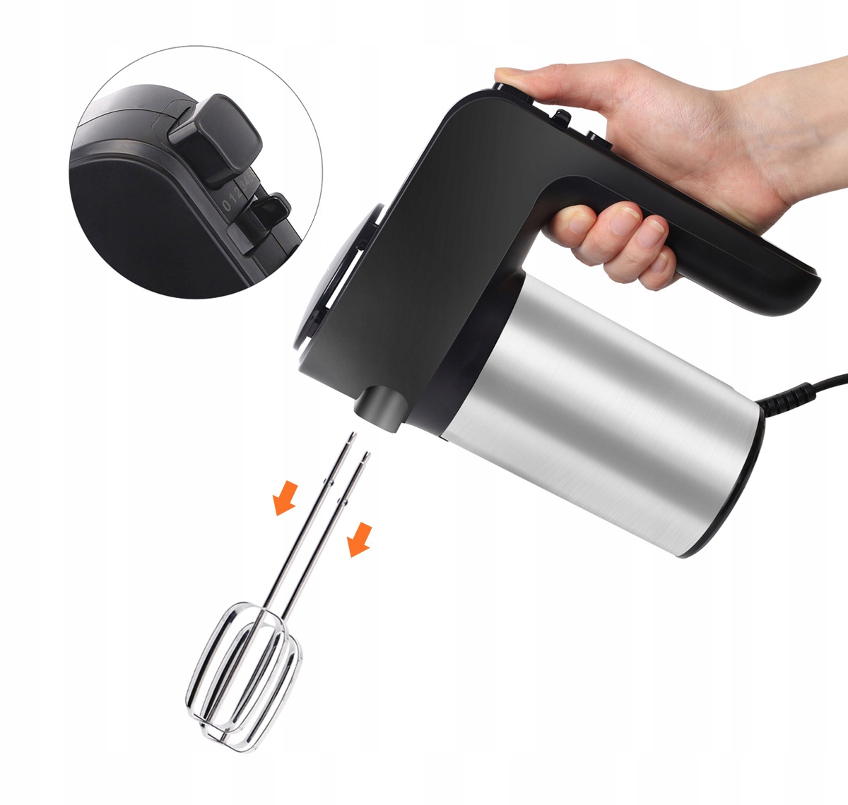 MIKSER RĘCZNY 6 PRĘDKOŚCI + TURBO Marka Aigostar