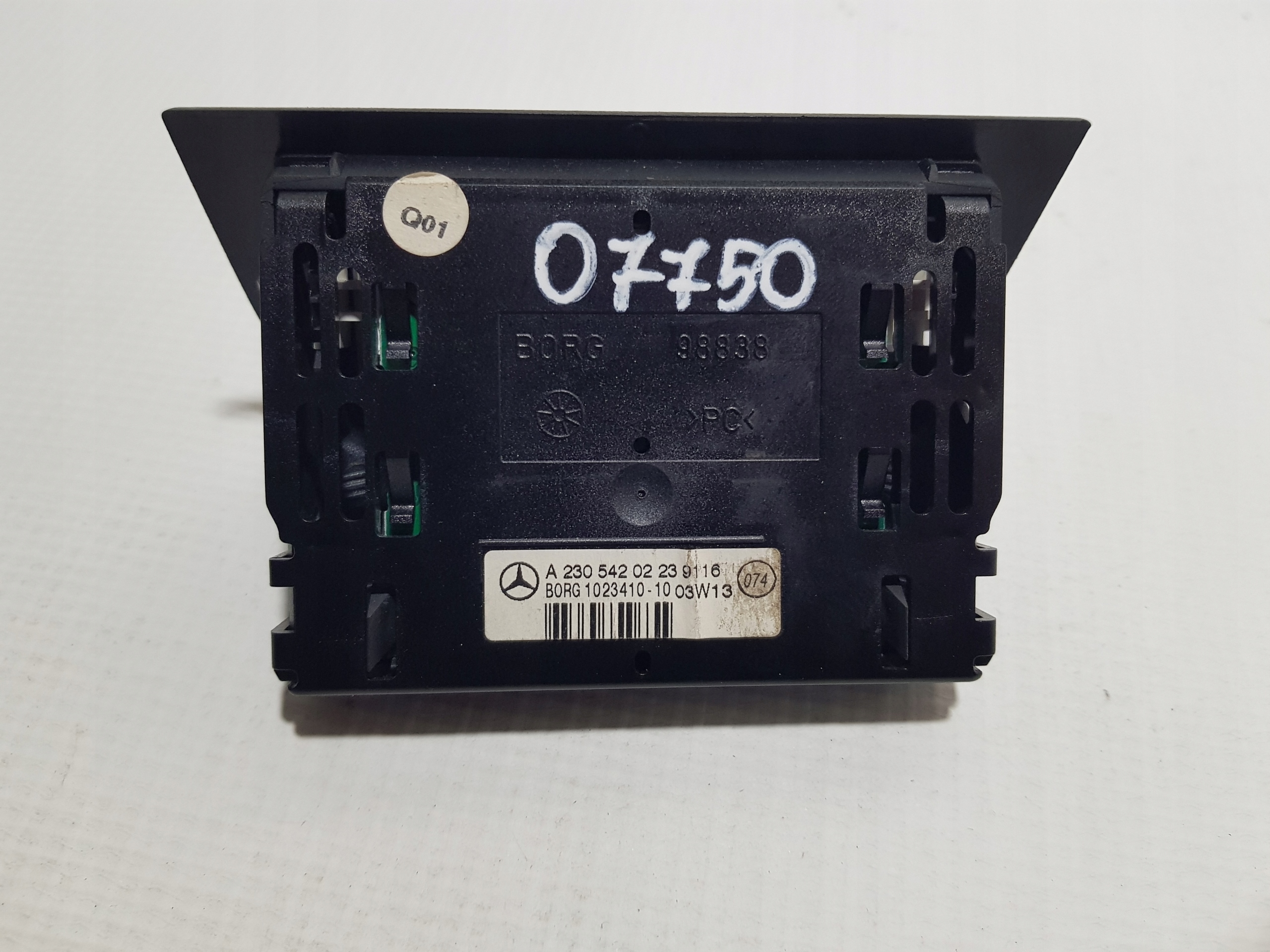 display CZUJNIKOW PDC MERCEDES SL R230