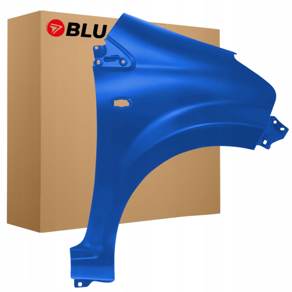 Blu Blatník Toyota Aygo I 8U7 pravý modrý 05-14 přední BlueMetallic