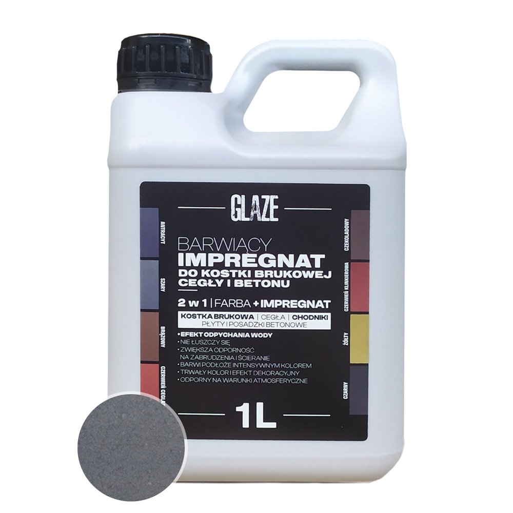 

Impregnat Do Kostki Brukowej Glaze Szary 1L