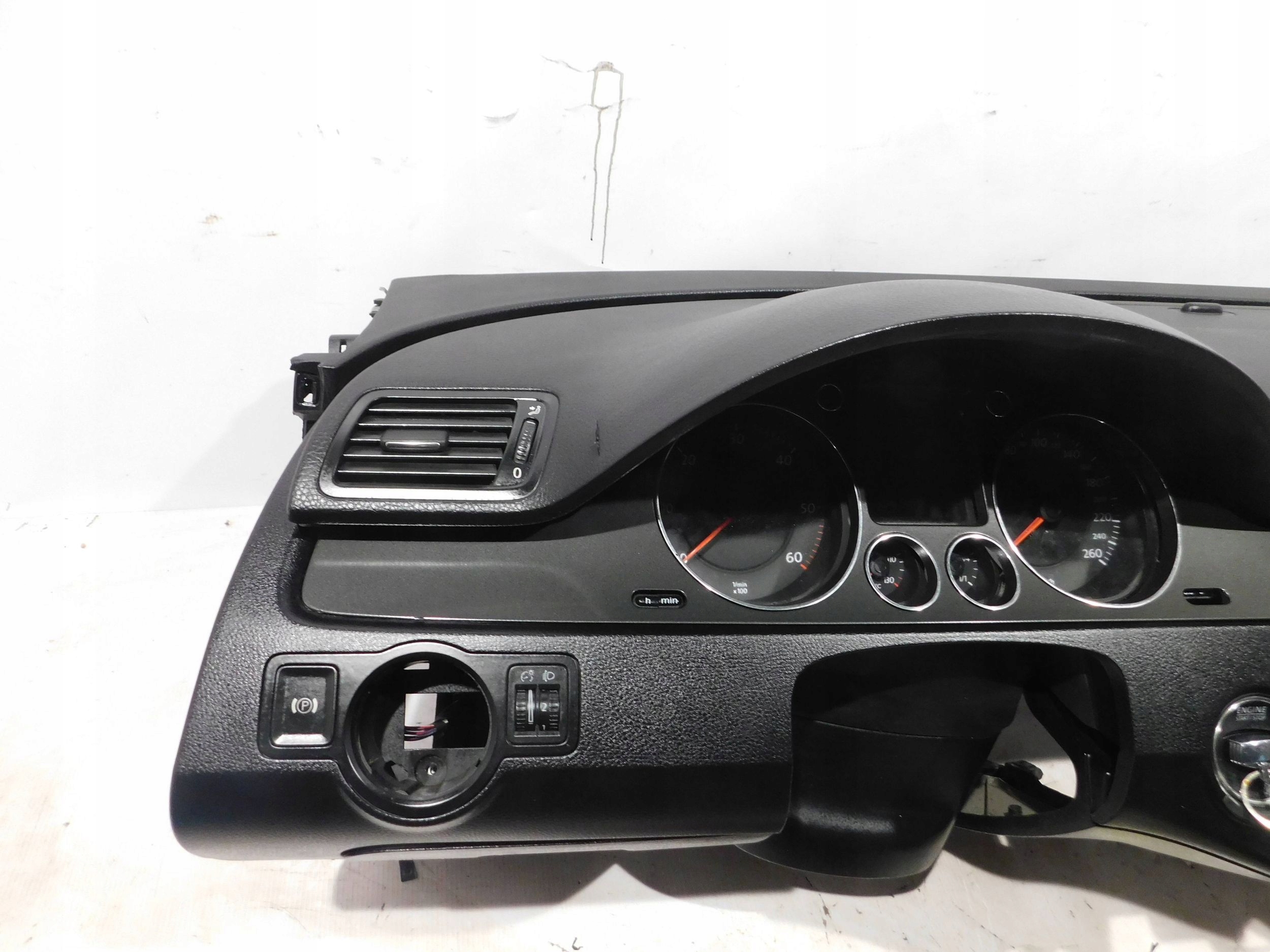 dashboard console airbag adjusters VW PASSAT B6