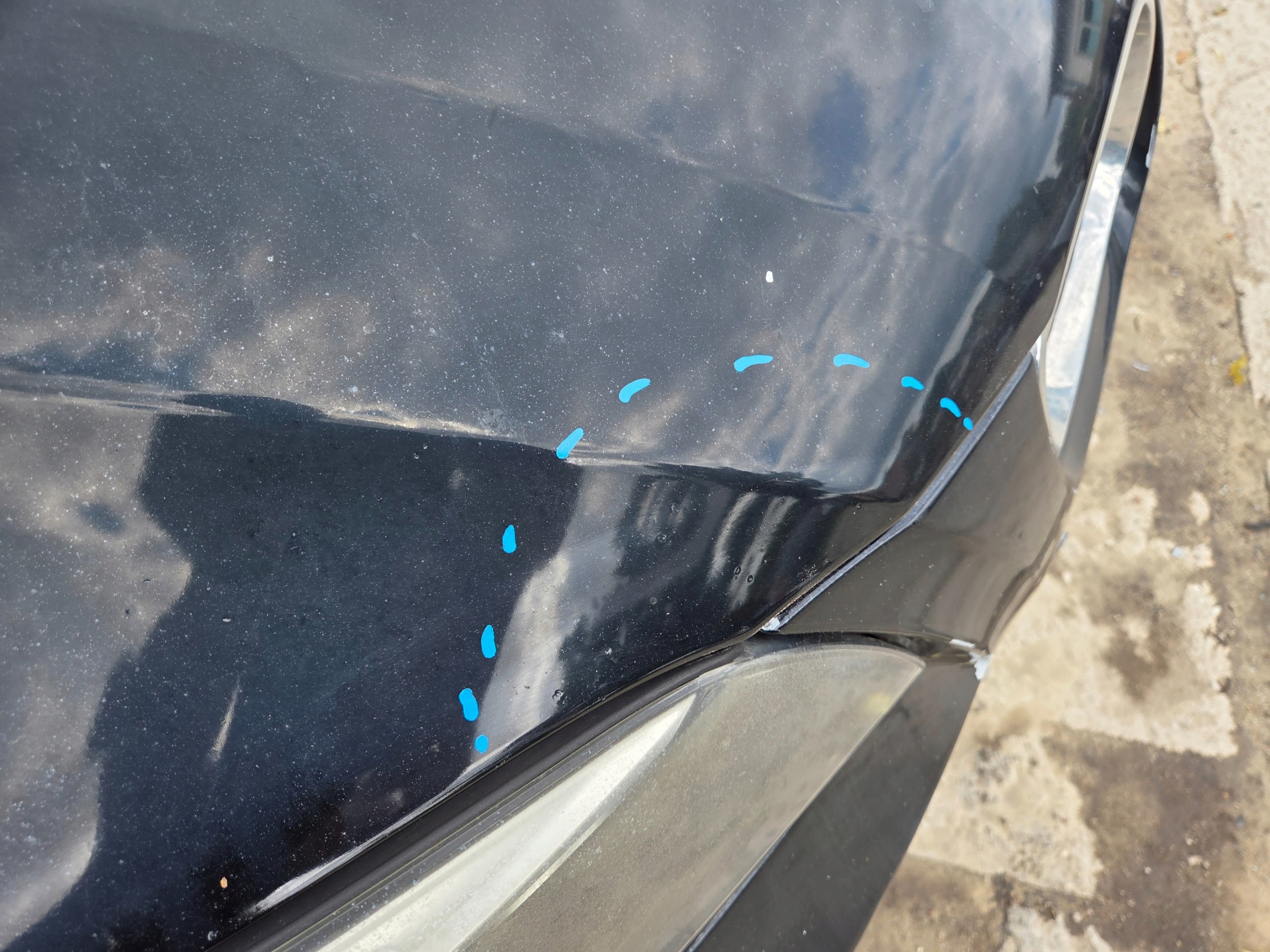 bonnet BMW E60 SCHWARZ 2 668/9