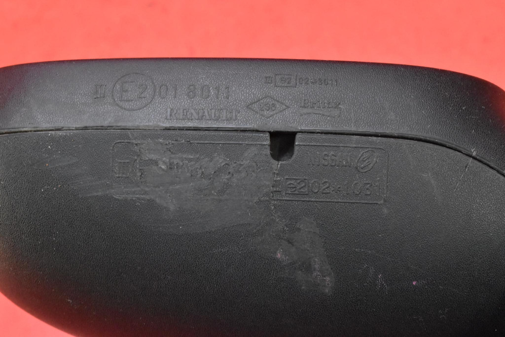 mirror left black, manually EU 018011 NISSAN MICRA 3 III K12 02-07