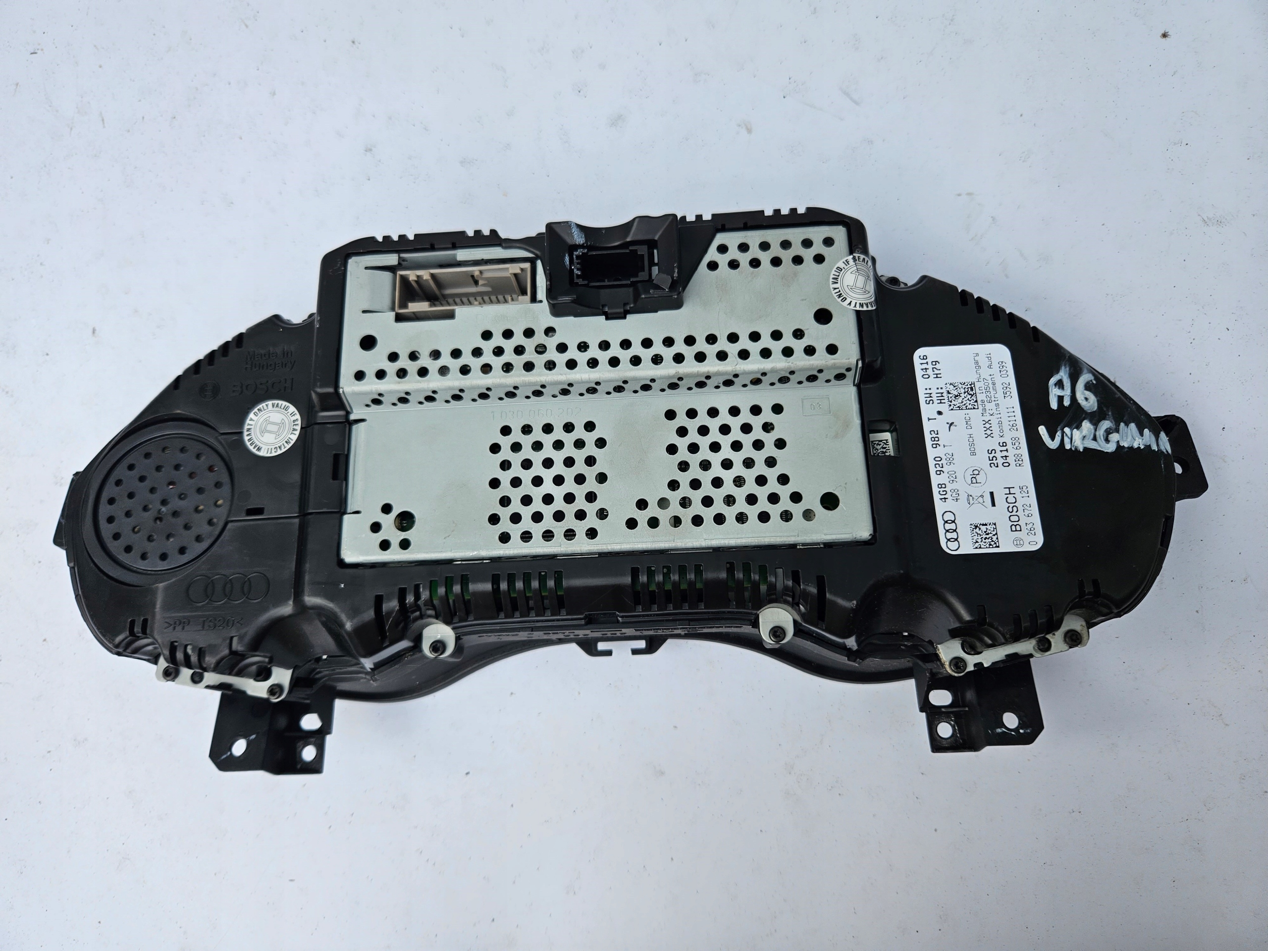 dials dials AUDI A6 C7 USA petrol 3.0 TFSI 3.0T