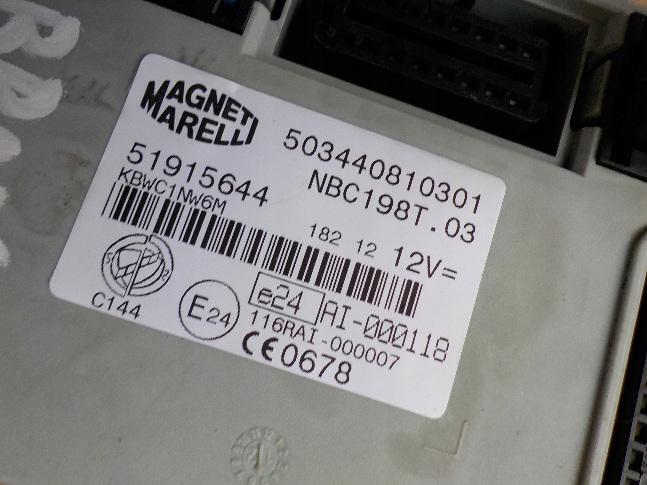 module bsi fiat bravo II 51915644