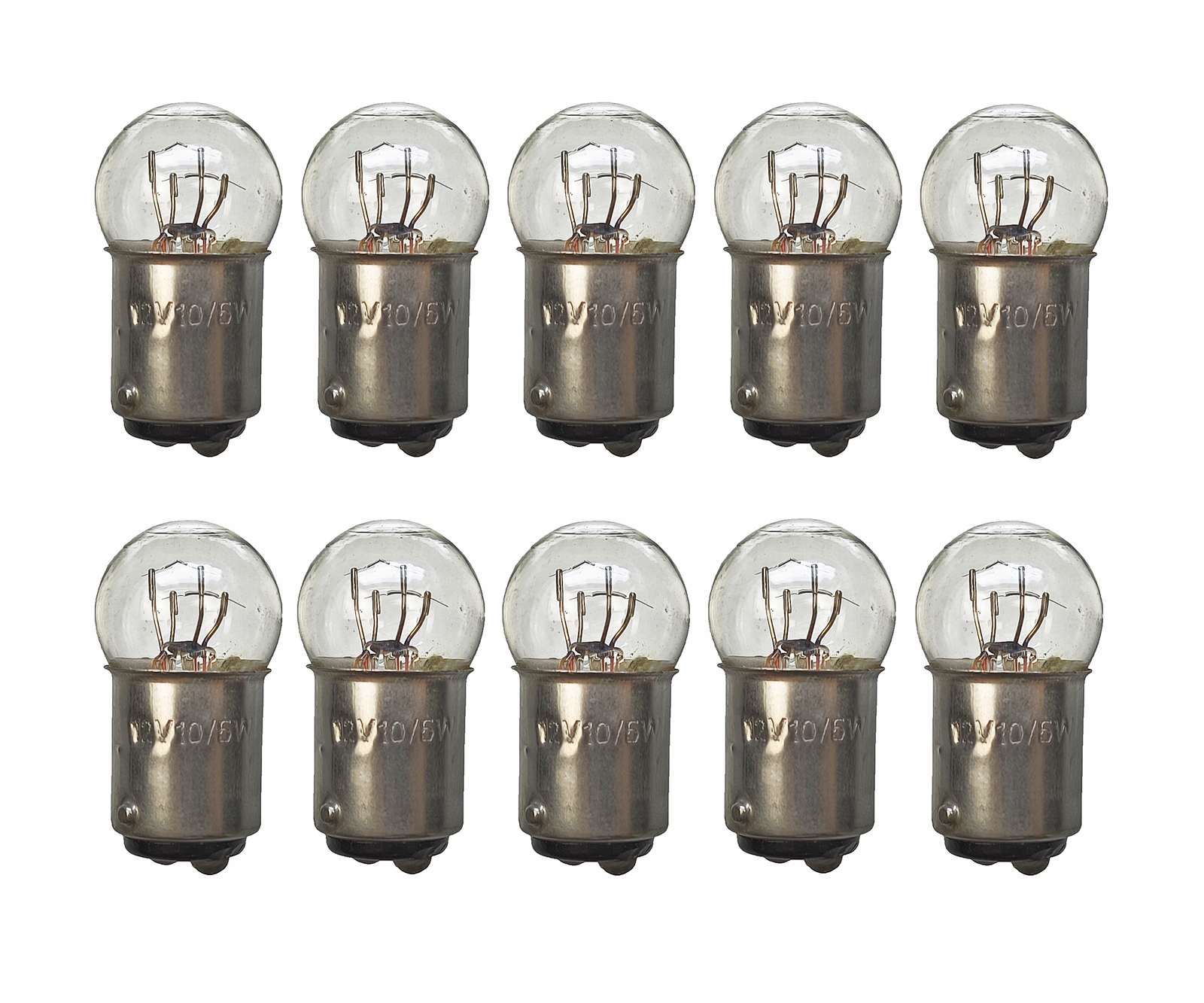 ŻARÓWKA LAMPY 12V 10/5W BAY15D - 10szt.