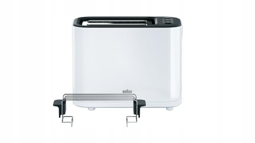BRAUN HT 3010 WH TOSTER PODWÓJNY Z WYJMOWANĄ TACKĄ I 7 STOPNIAMI OPIEKANIA — miniatura 2