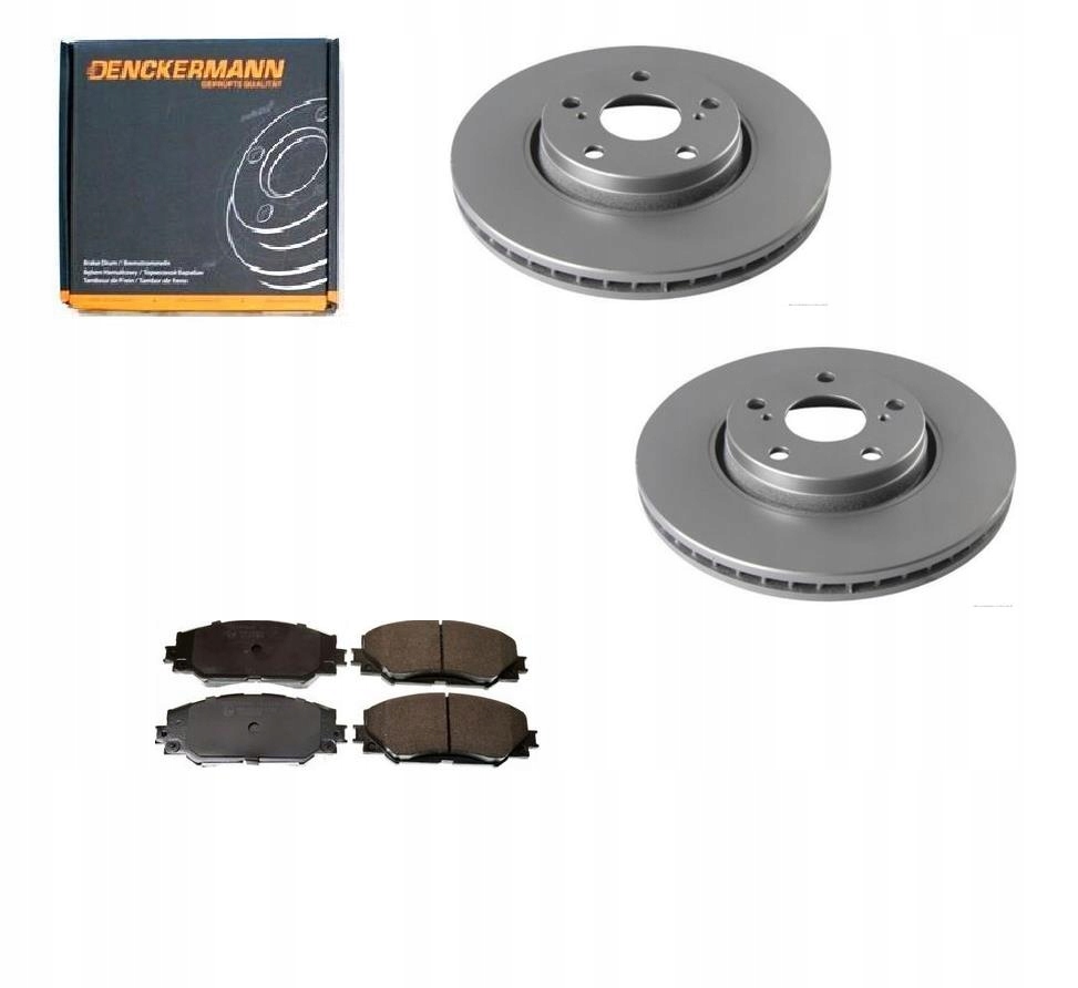 Kotouče Kostky Auris E15 2.0 D4D 2007- Přední Sada.