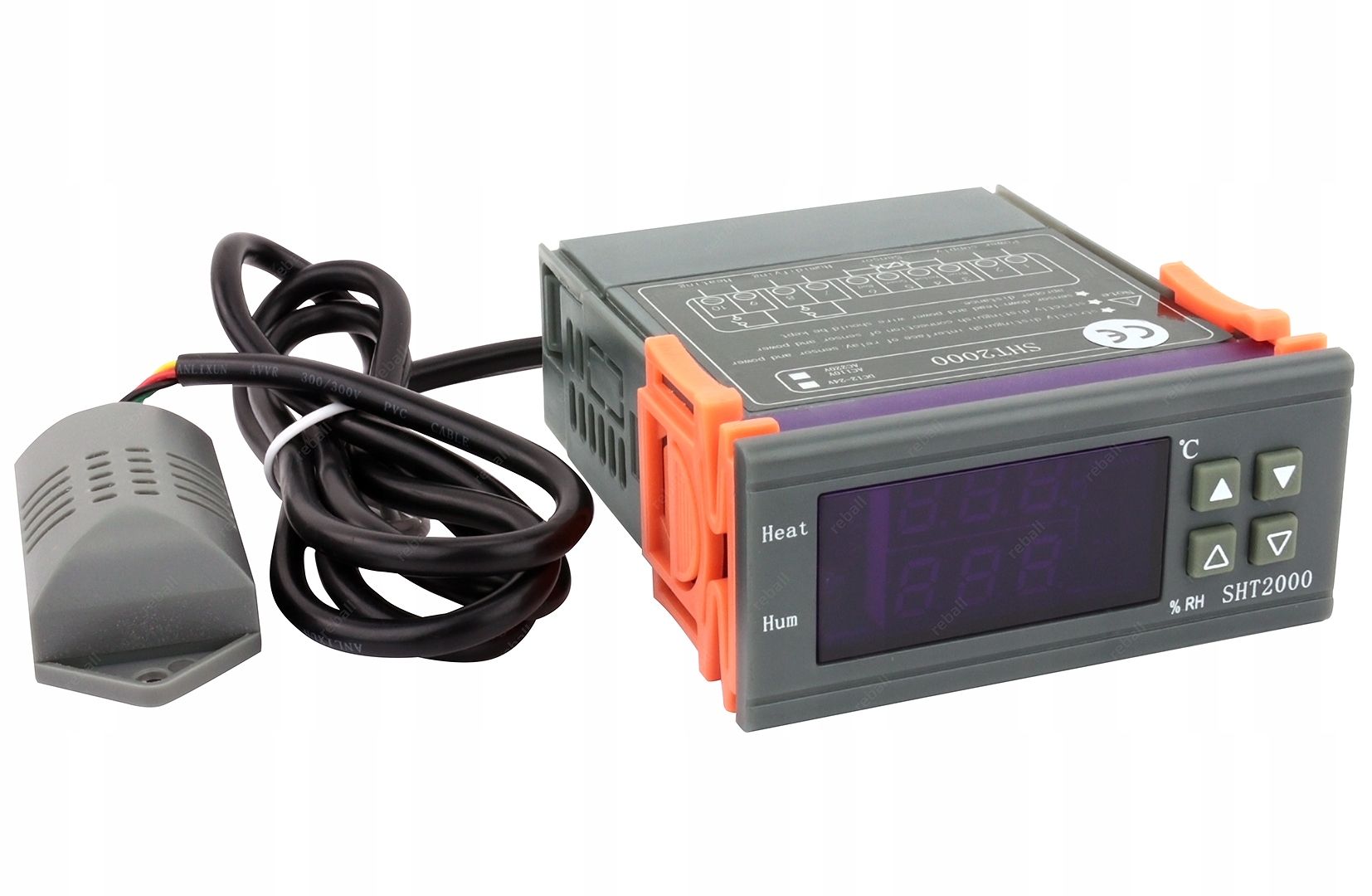 

Higrometr Regulator Temperatury SHT2000 12-24VDC