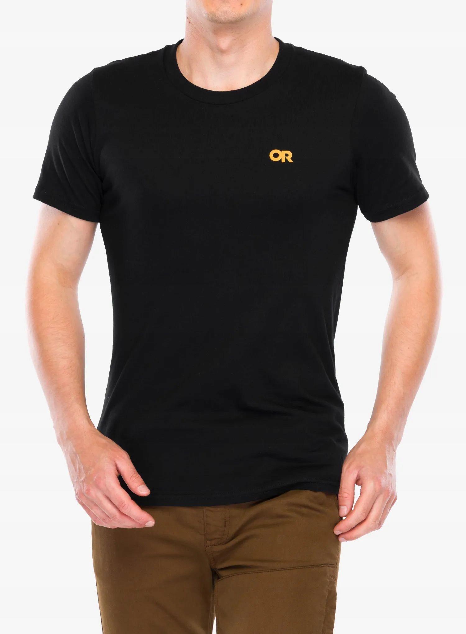 Bavlněné tričko Outdoor Research Spoked Logo T-Shirt černá XL