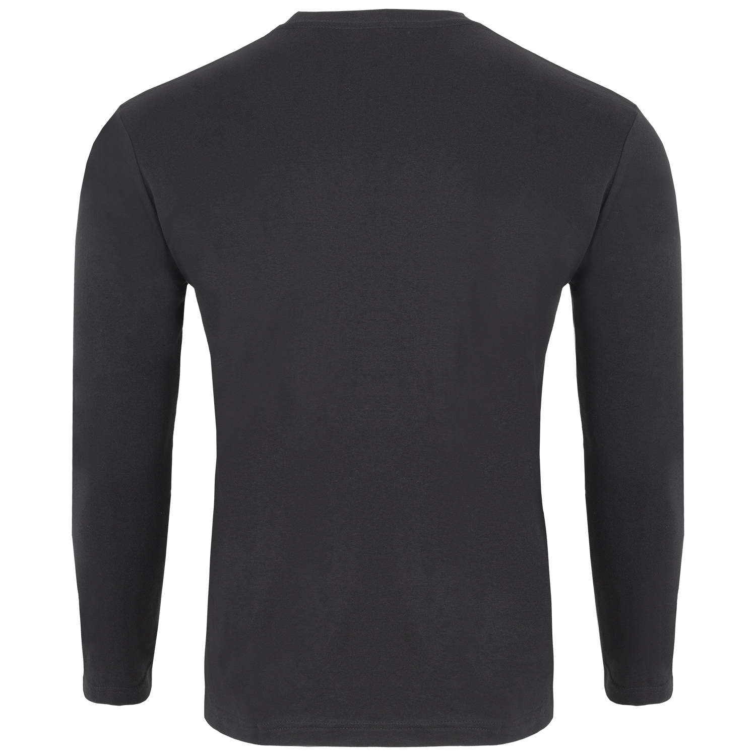 KOSZULKA MĘSKA CZARNA PODKOSZULKA GŁADKA RĘKAW M Kolor czarny