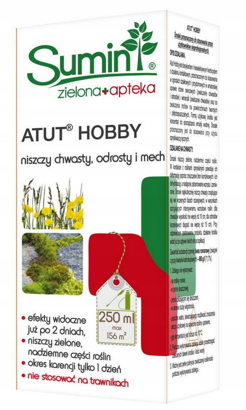 

Sumin Atut Hobby 250ml niszczy chwasty i mech