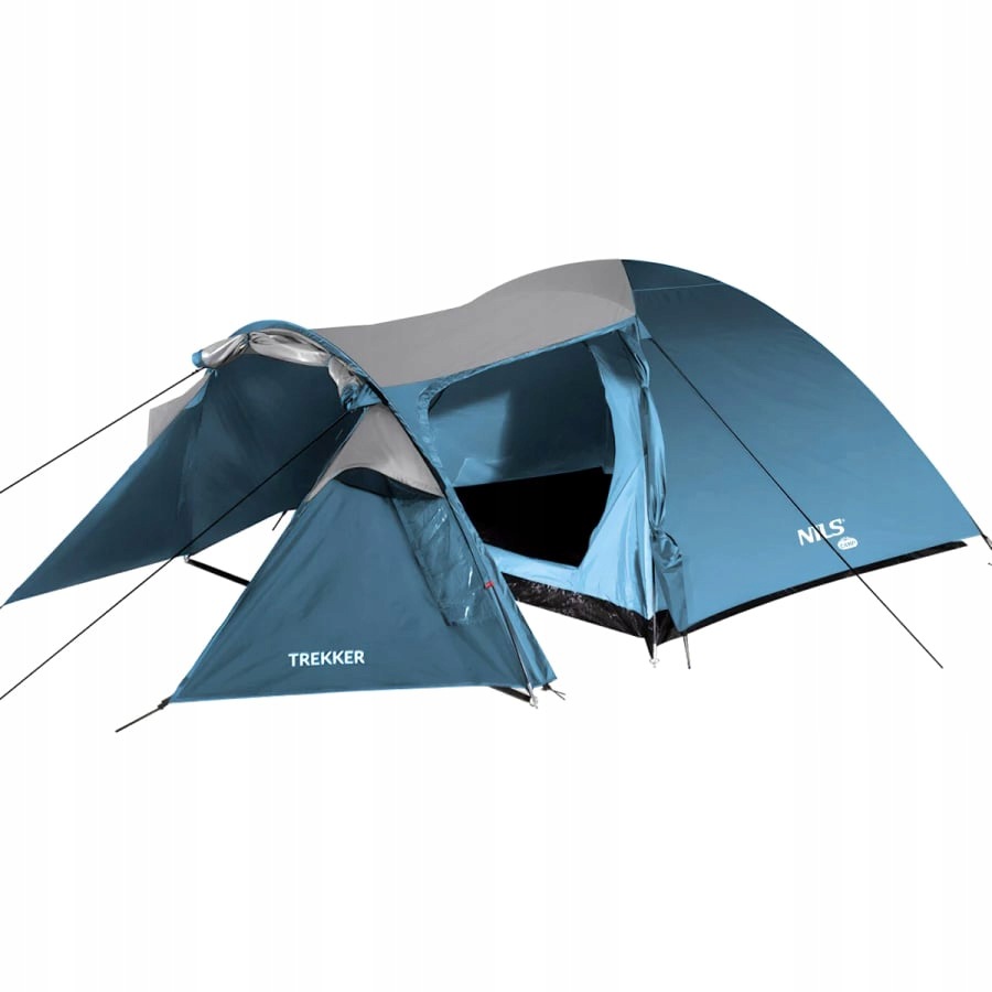 Stan turistický stan pro 4 osoby Nils NC6012 Trekker modrý