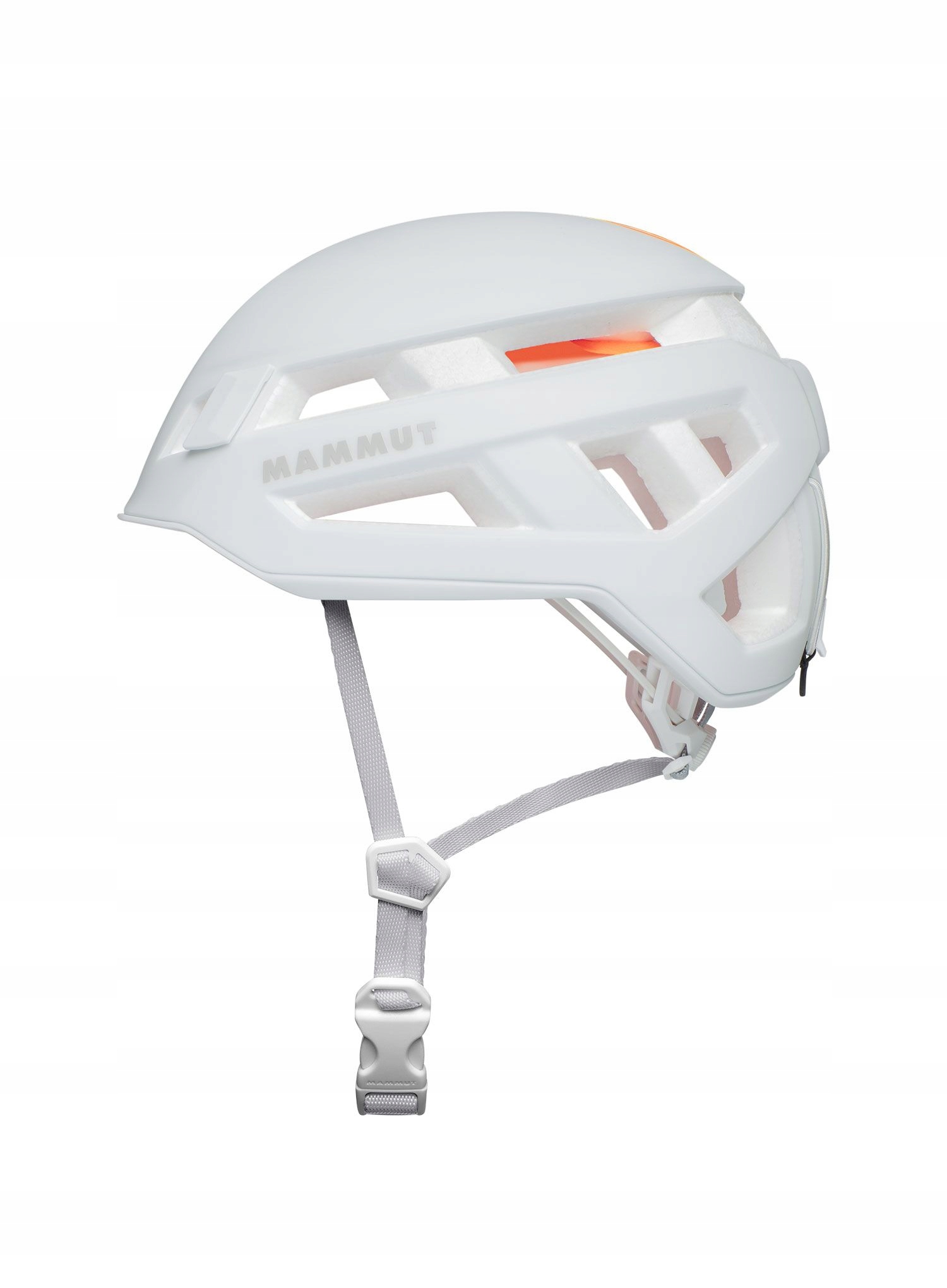 Horolezecká přilba Mammut Crag Sender Helmet bílá 56-62 cm