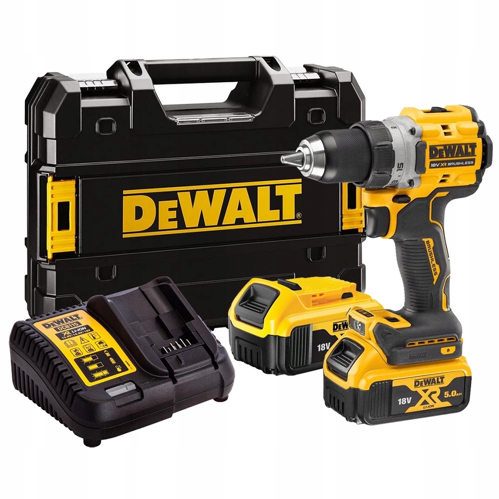 

Wkrętarka aku. DeWALT 18V 2 x 5,0Ah 70Nm Tstak