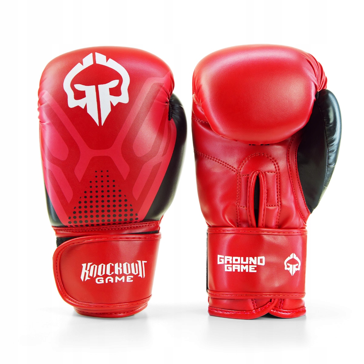 Rękawice bokserskie Cyborg (Czerwone) Ground Game 16 oz