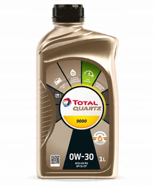 

Olej Total Quartz 9000 0W30 A5/B5 Sl/cf Volvo 1L