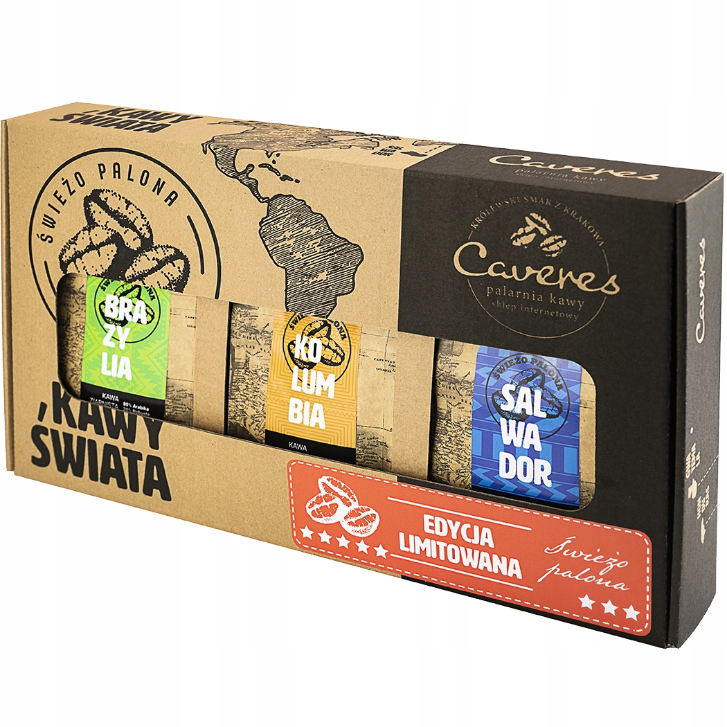 Levně Dárková sada Speciálně Pro Vás Mletá káva 3x250 g