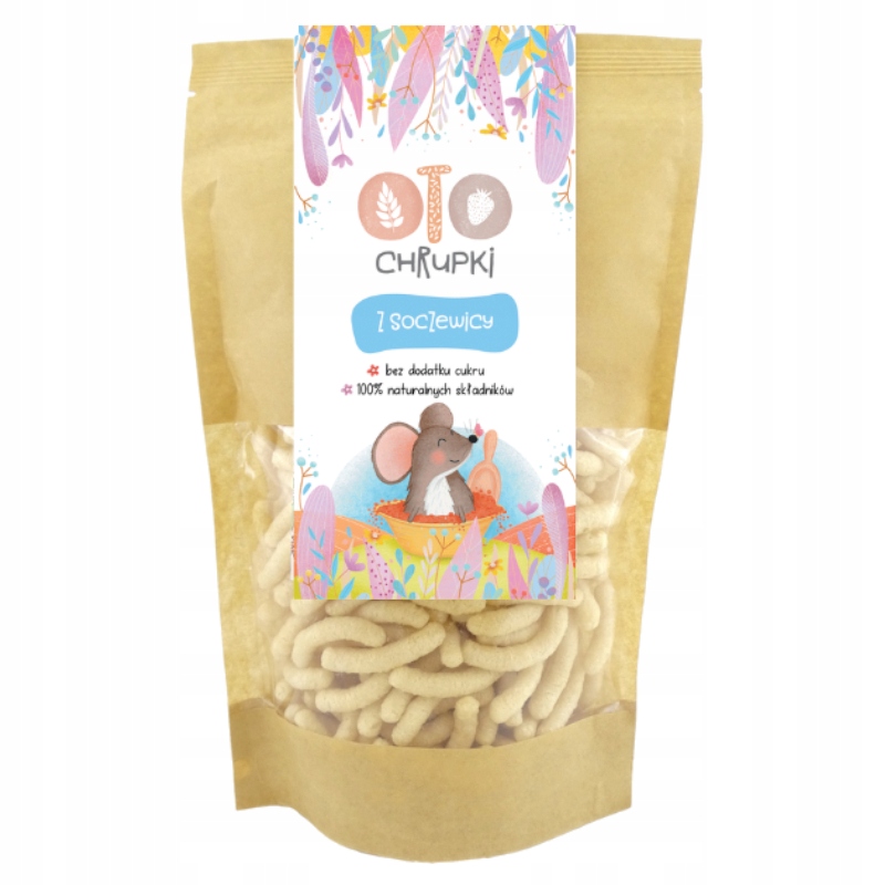 OTOLANDIA CHRUPKI NATURALNE PAŁECZKI Z SOCZEWICY 25g