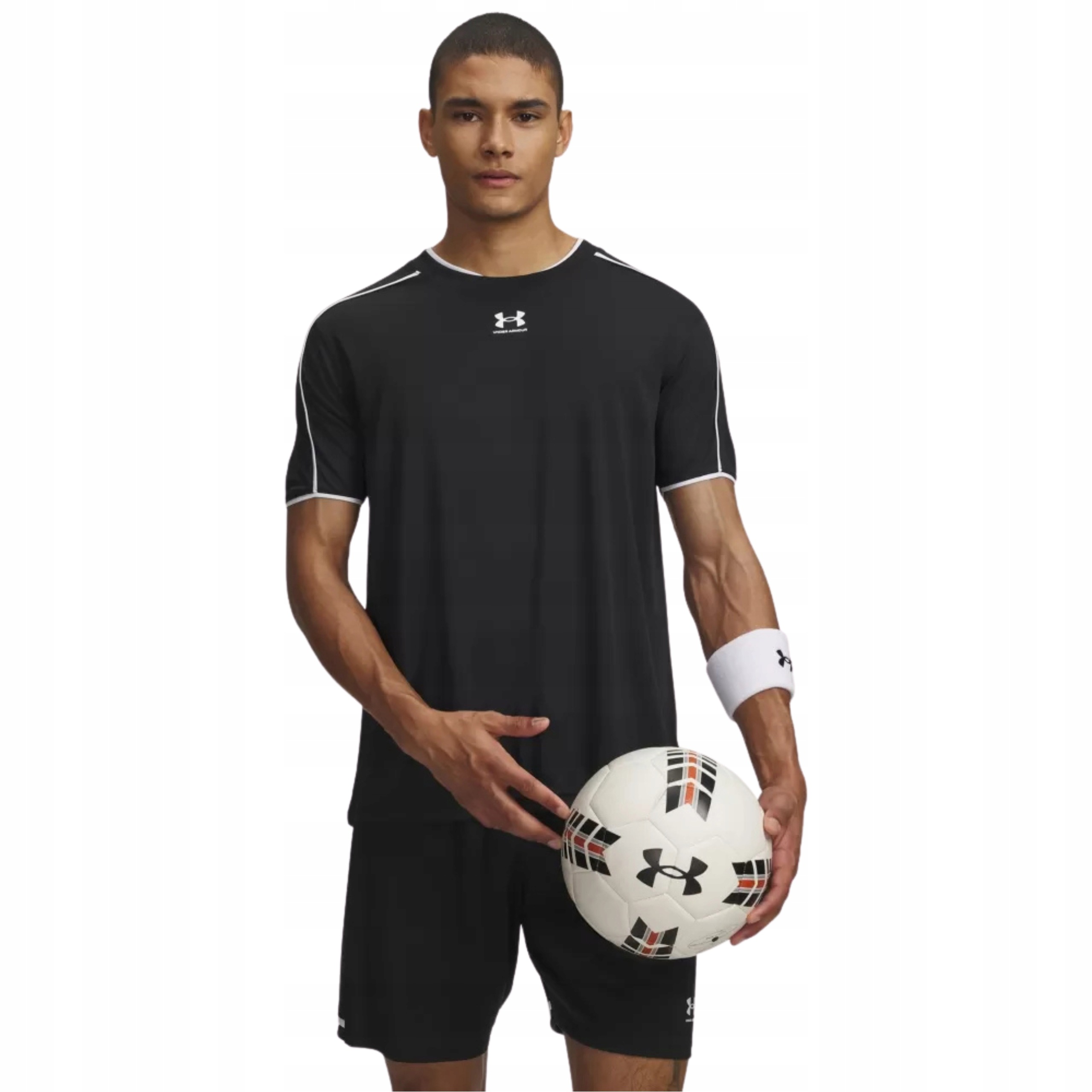 Koszulka piłkarska męska Under Armour sportowa Ua Challenger czarna L