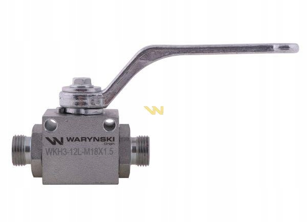 

Zawór 3-drogowy 3/2 M18x1.5 12L z otworami mocując
