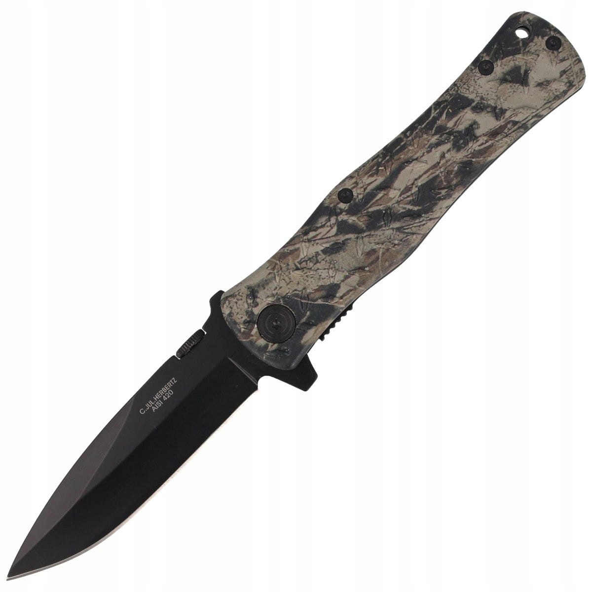 Nóż Herbertz Solingen Italian Spear Point Camo (239712)