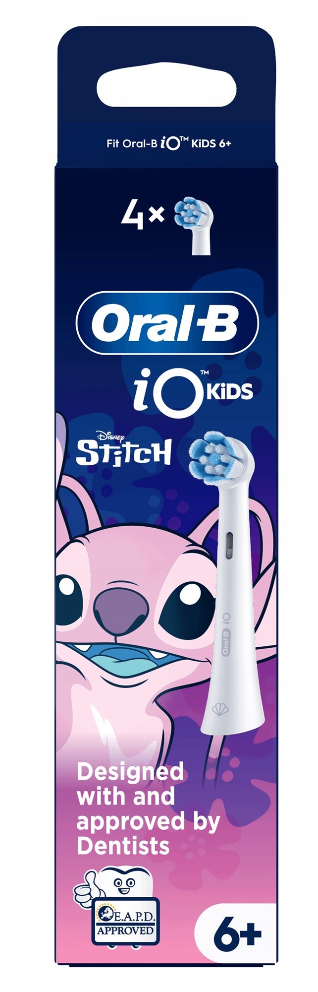 Końcówka szczoteczki Oral-b iO Stitch Różowy (4 szt.)
