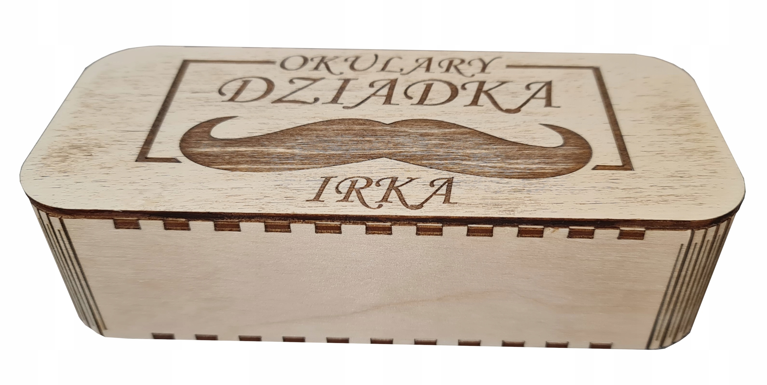 Krabička pouzdro na brýle Den Prarodičů s gravírováním