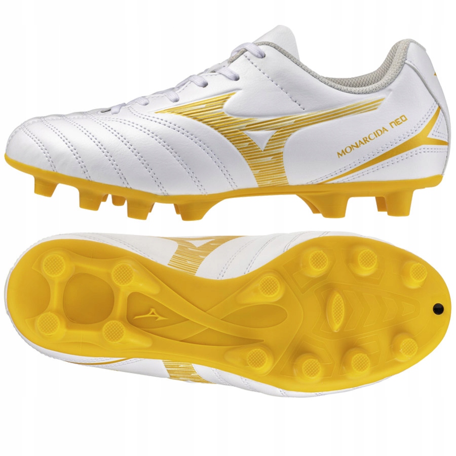 Mizuno Monarcida Neo III Select Jr [38] Lankové boty pro děti, bílé