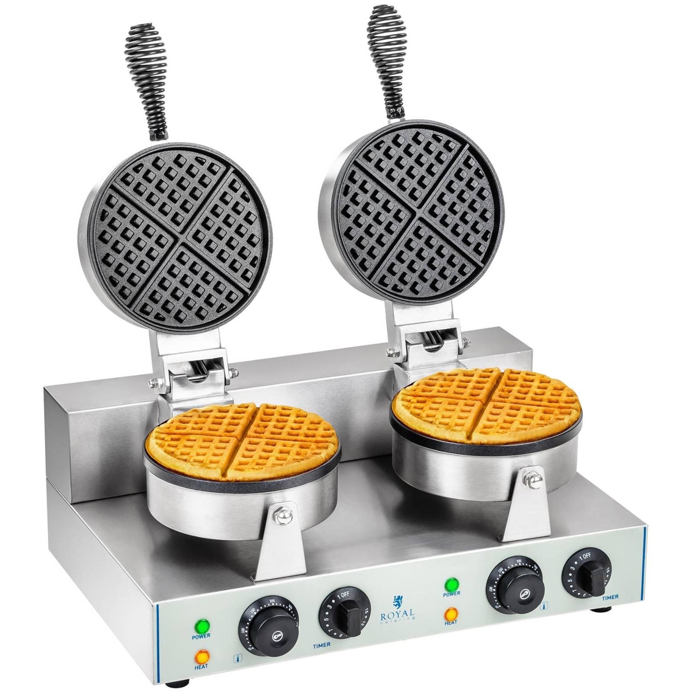 GOFROWNICA 2600W GRILL 2/8 GOFRÓW ŚRED. 17cm WAFLE