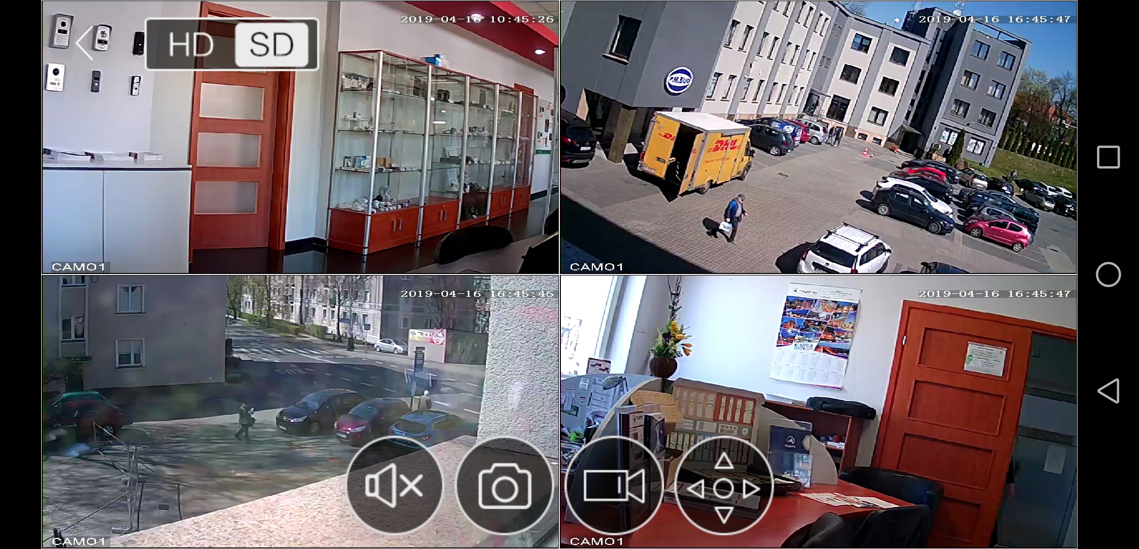REJESTRATOR IP WIFI 1MP CCTV 4CH ZASIĘG 150M Liczba obsługiwanych kamer 4
