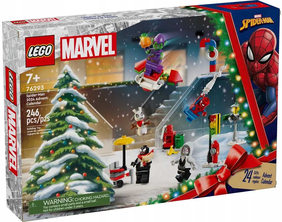 76293 Lego Heroes Spider-Man Adventní kalendář 2024