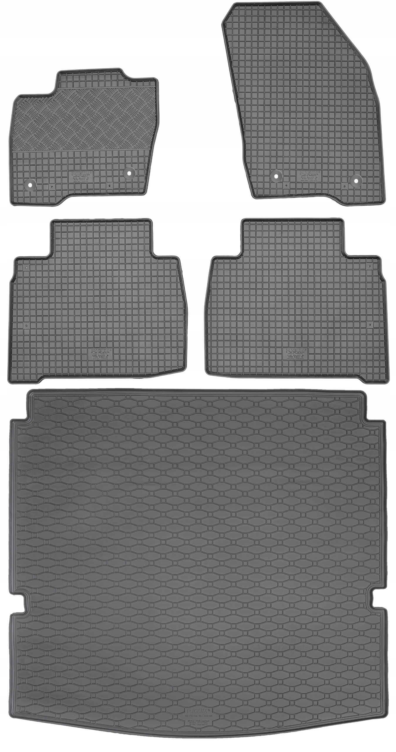 Ford Galaxy II Minivan od roku 2015 – rohož batožinového priestoru koberčeky