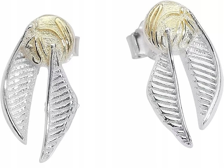 SE0004 Harry Potter náušnice zlatý hřbitovní svíčka