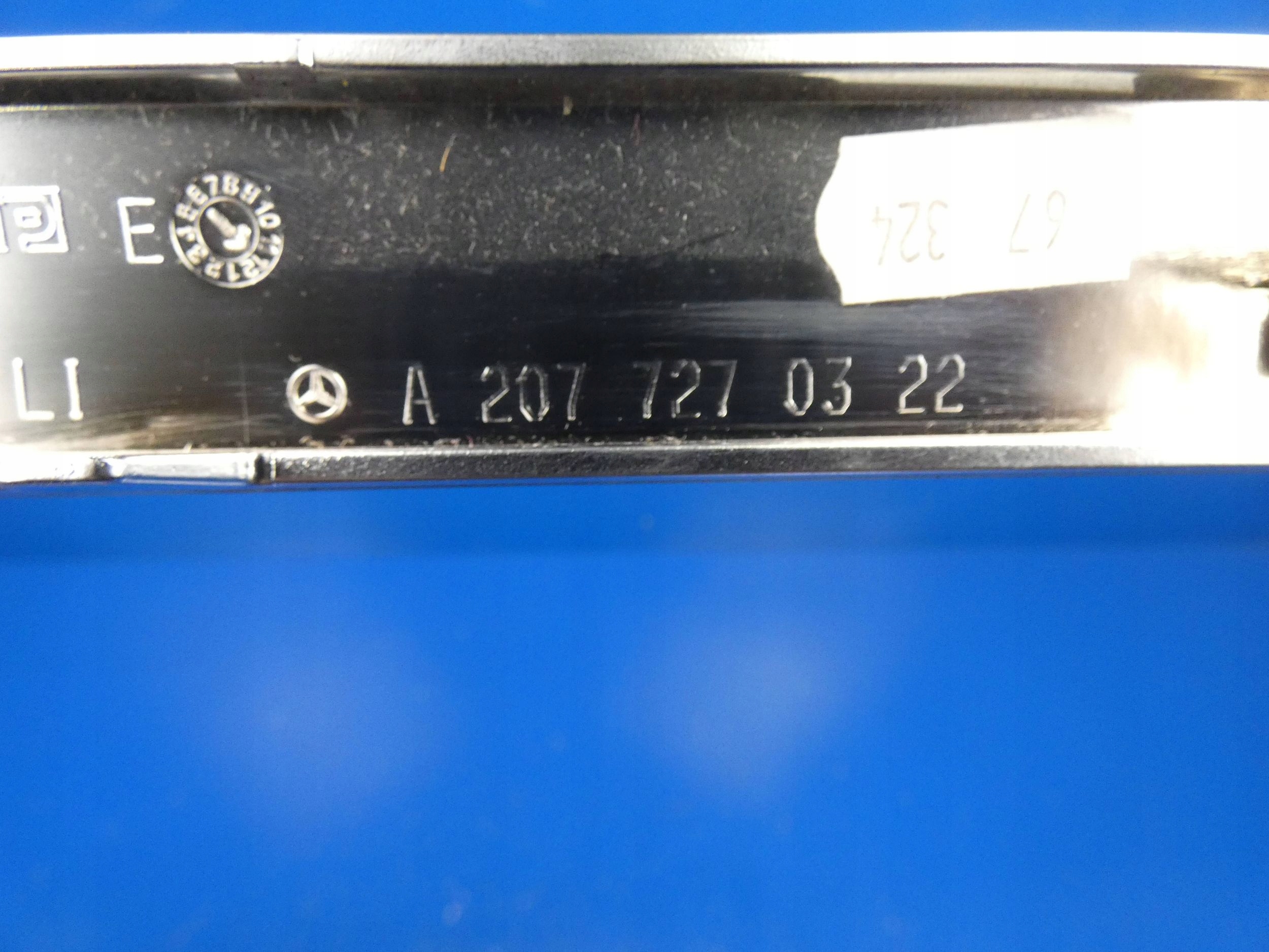 MERCEDES E KLASA W207 CABRIO moulding BOCZKA door left front