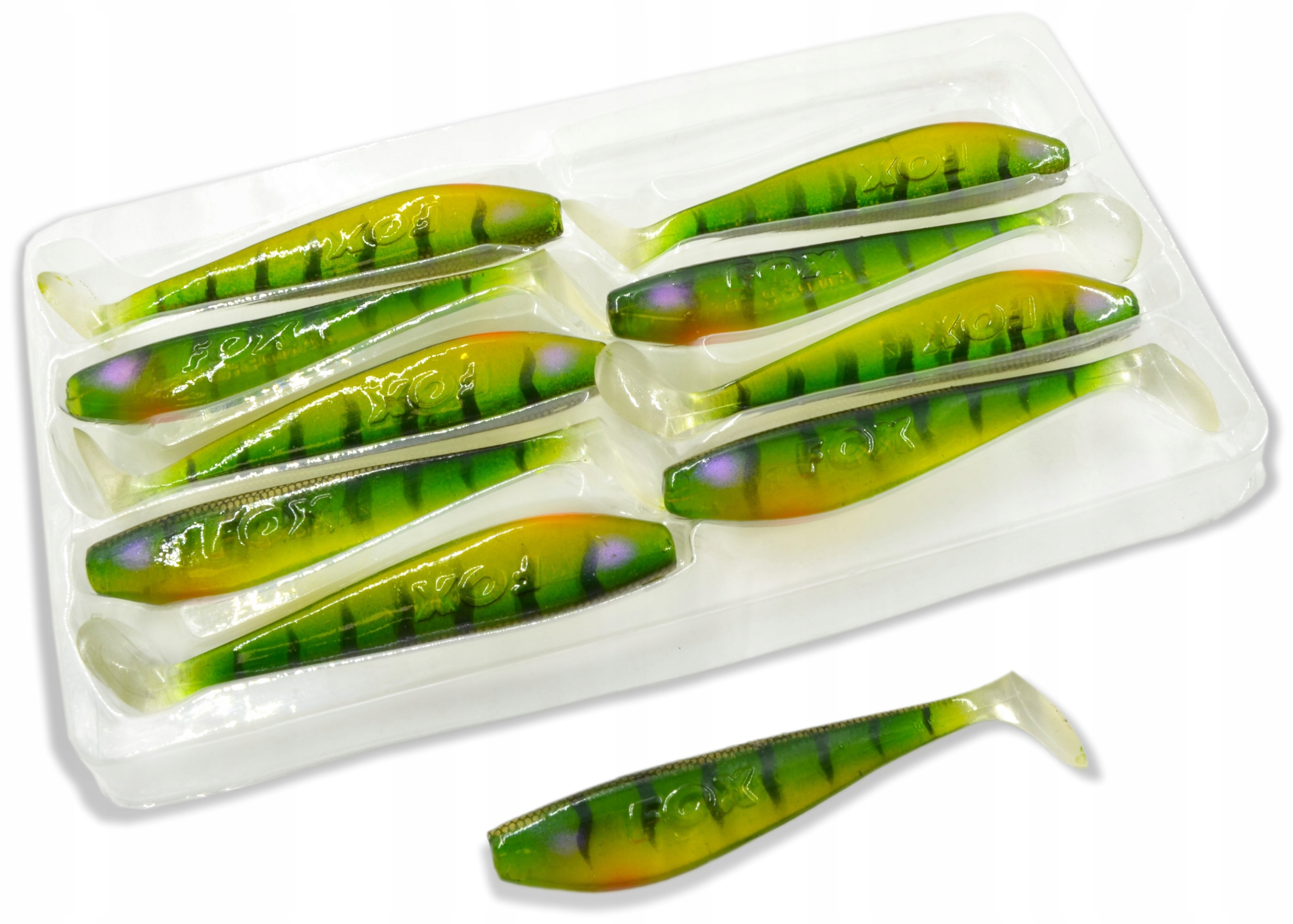 NZS010 Guma Fox Rage Pro Zander Shad 10cm